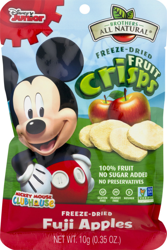 Brothers All Natural FreezeDried Fruit Crisps Fuji Apples Brothers All