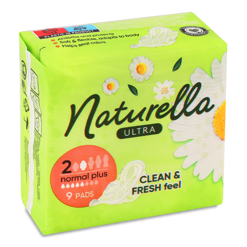 Прокладки гігієнічні Ультра нормал плюс 9шт Натурелла