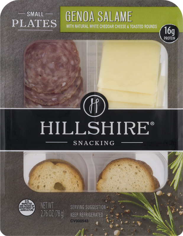 Hillshire Snacking Small Plates Genoa Salame Hillshire Snacking