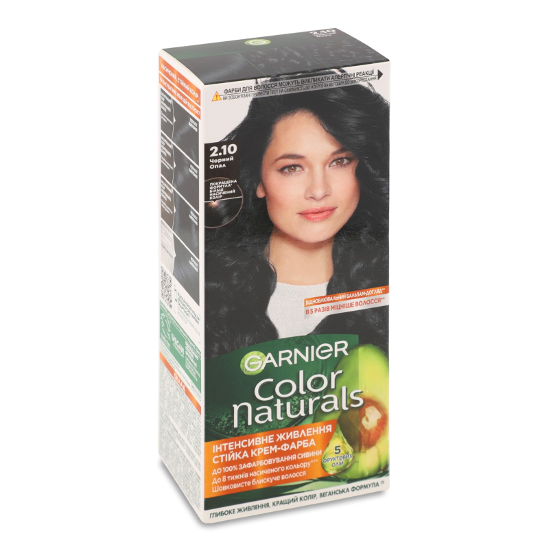 Крем-фарба д/волосся Колор Нейчералс 2.10 арт600401 Гарньє