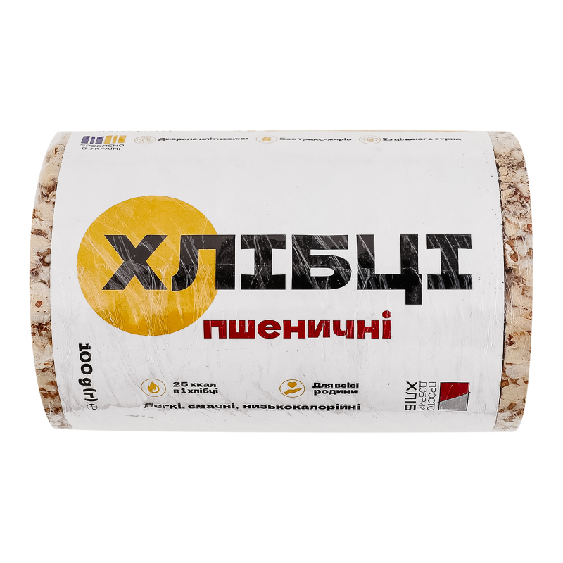 Хлібці пшеничні Просто добрий хліб м/у