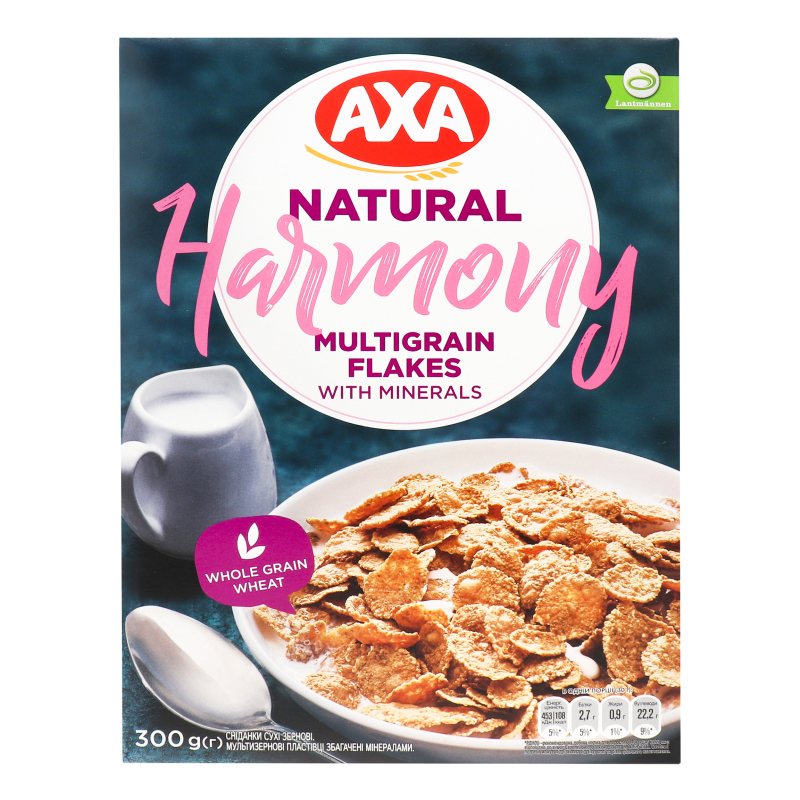 Пластівці мультизернові Harmony Axa к/у