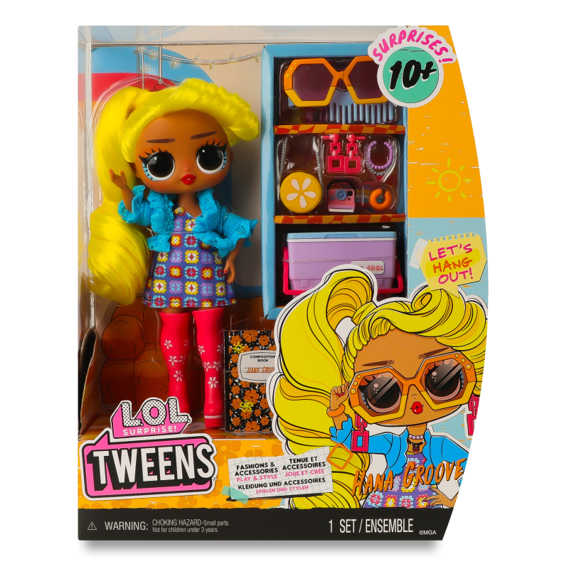 Набір ігровий Твінс Кор Ханна Грув з лялькою та аксесуарами ЛОЛ Сюрпрайз