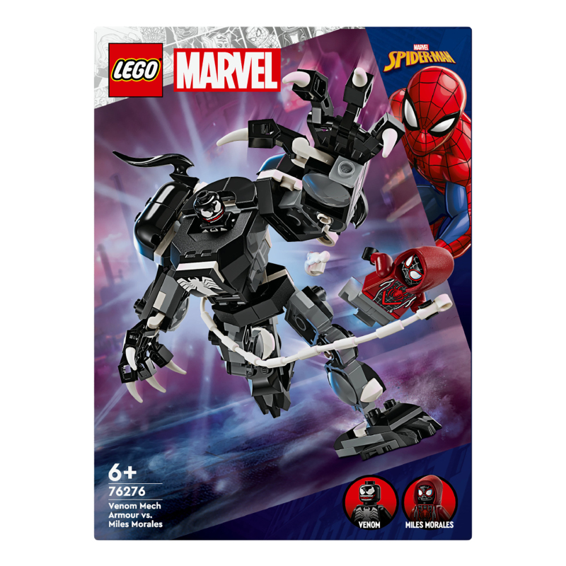 Конструктор для детей от 6лет №76276 Venom Mech Armour vs. Miles
