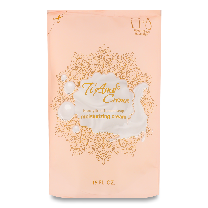 Крем-мило рідке Зволожуючий крем 450мл д/п Ti Amo Crema