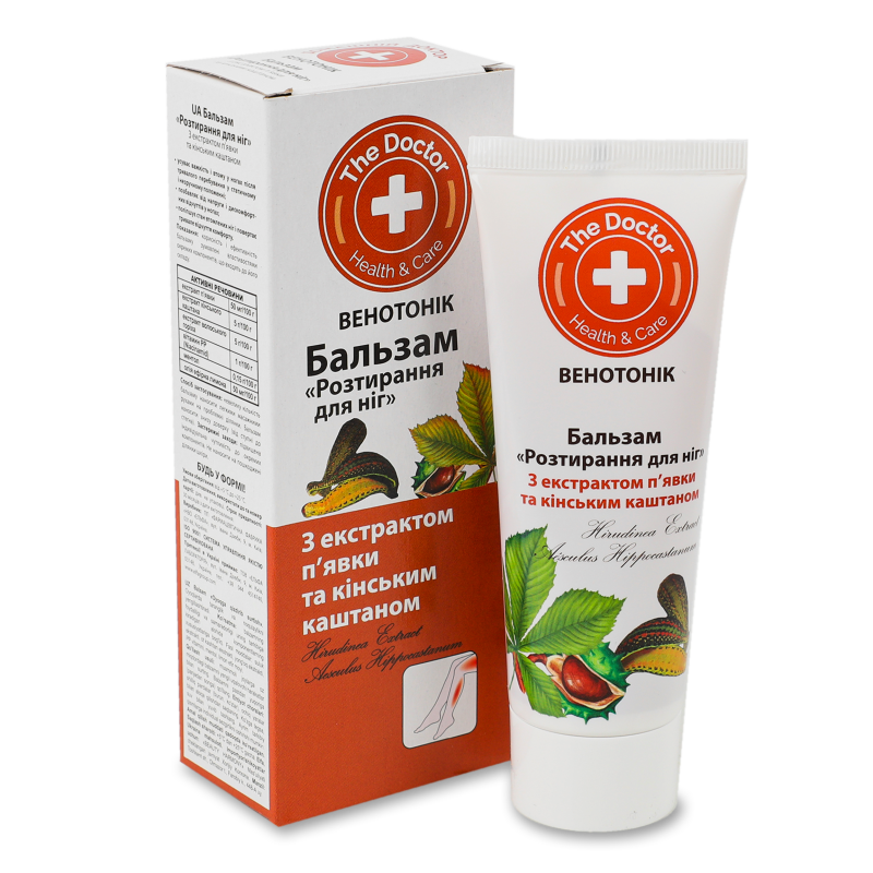 Бальзам Розтирання д/ніг 75мл Домашній лікар