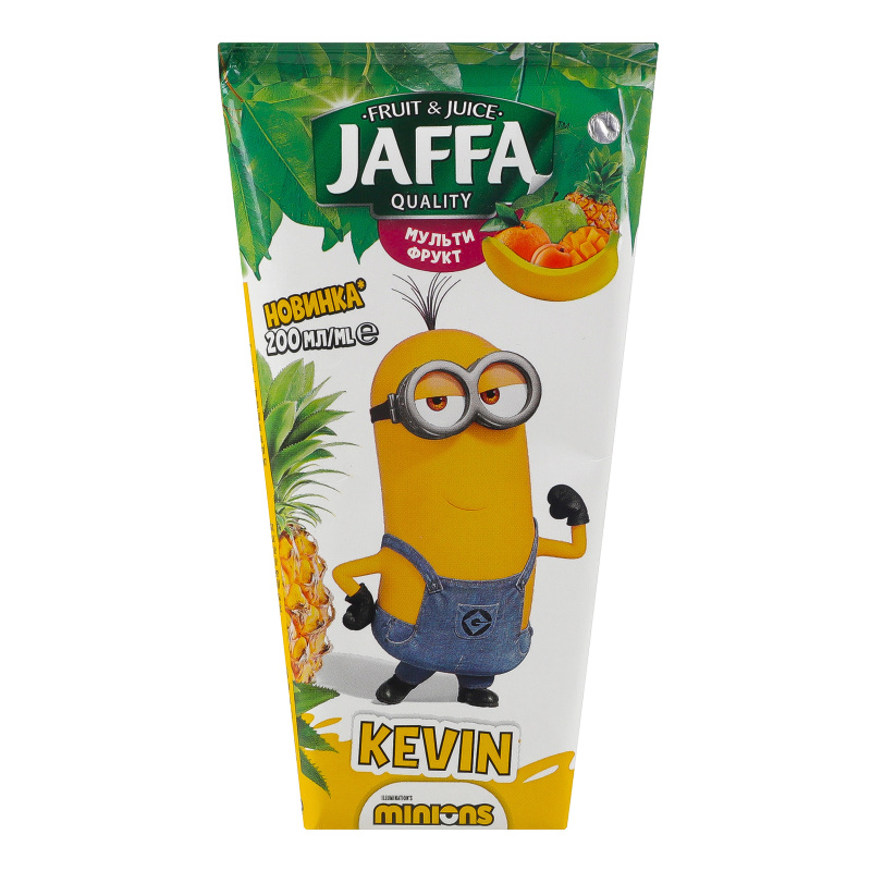 Нектар пастеризованный Мультифрукт Jaffa т/п 200мл Jaffa