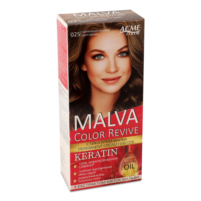 Крем-фарба д/волосся Color Revive 025 натурально-русявий Malva