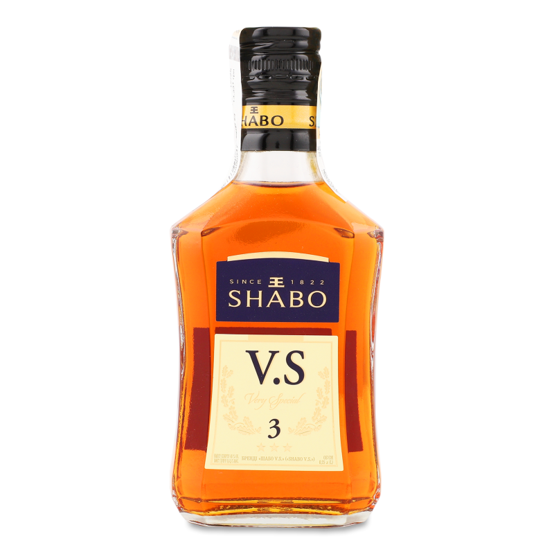 Бренді V.S. *** 40% 0,25л Shabo