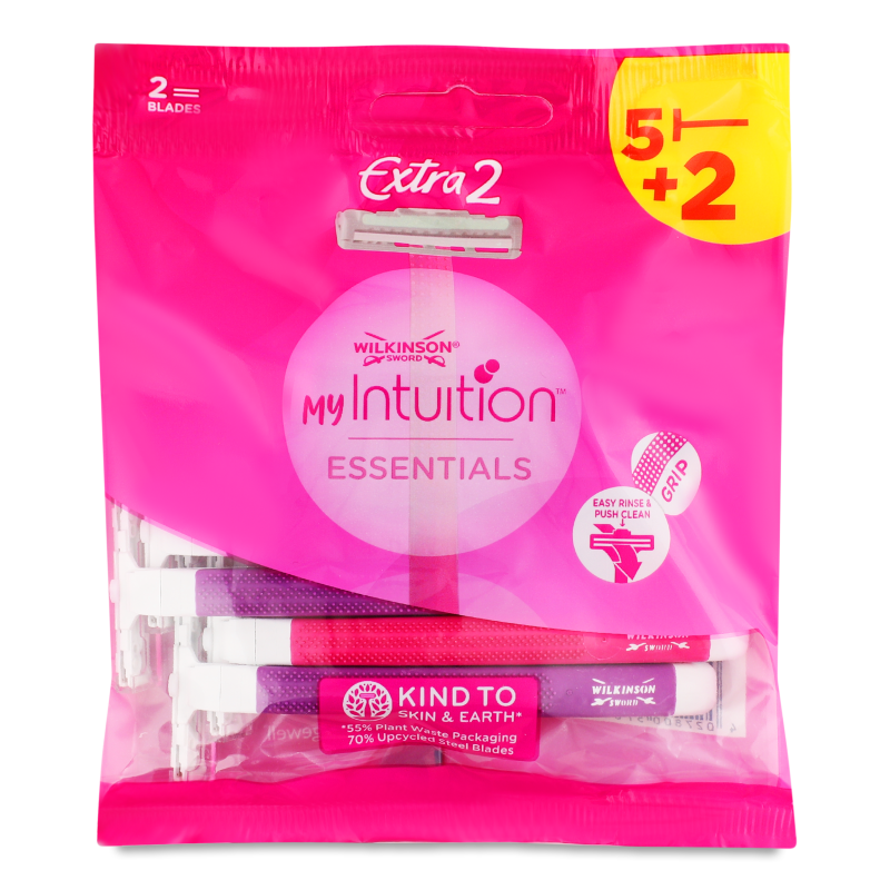 Станок д/гоління одноразовий Екстра-2 Есеншіал жіночий 7шт Вілкінсон Сворд