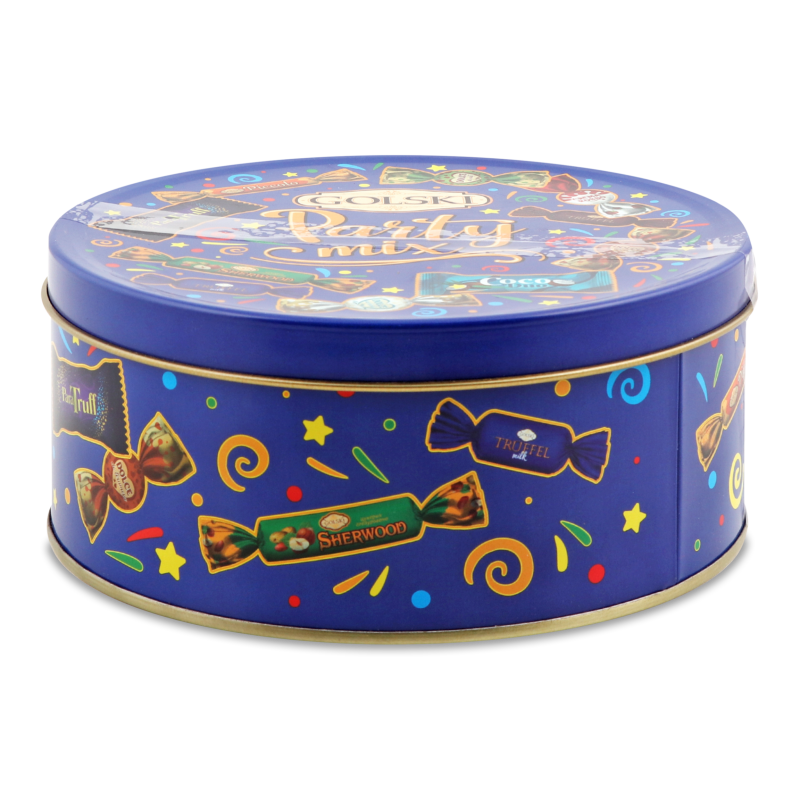 Цукерки Party mix Blue 330г ж/б Golski