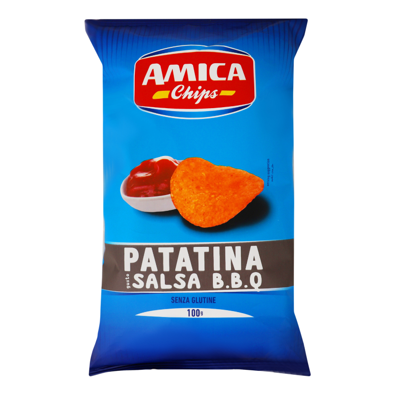 Чипси зі смаком барбекю Amica Chips м/у