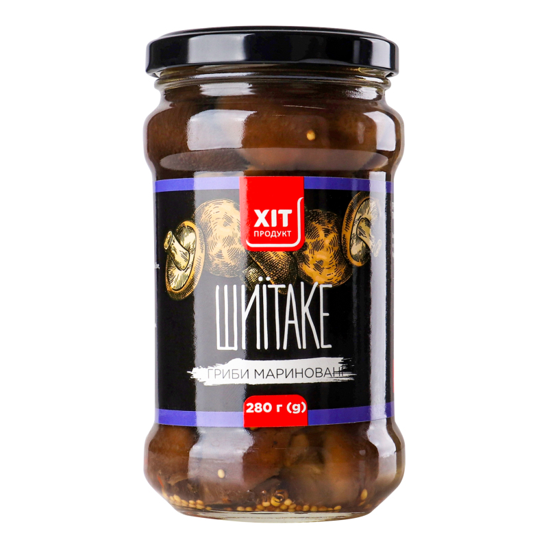 Гриби мариновані Шиїтаке Хіт продукт с/б