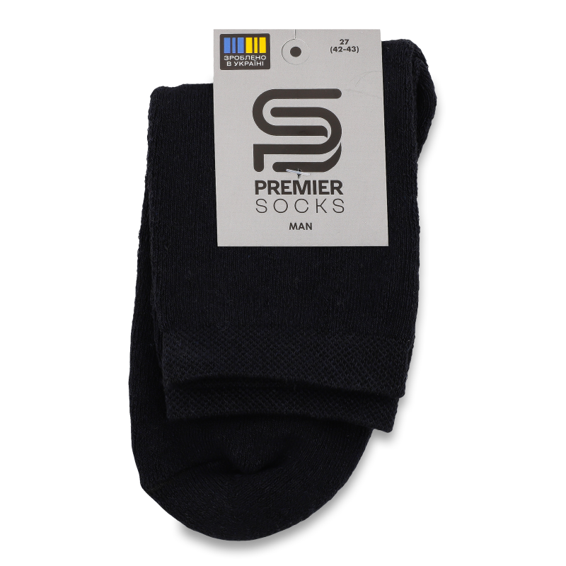 Шкарпетки чоловічі махра класичні р.27 В8-5 Premier Socks