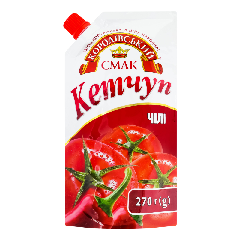 Кетчуп Чілі Королівський смак д/п