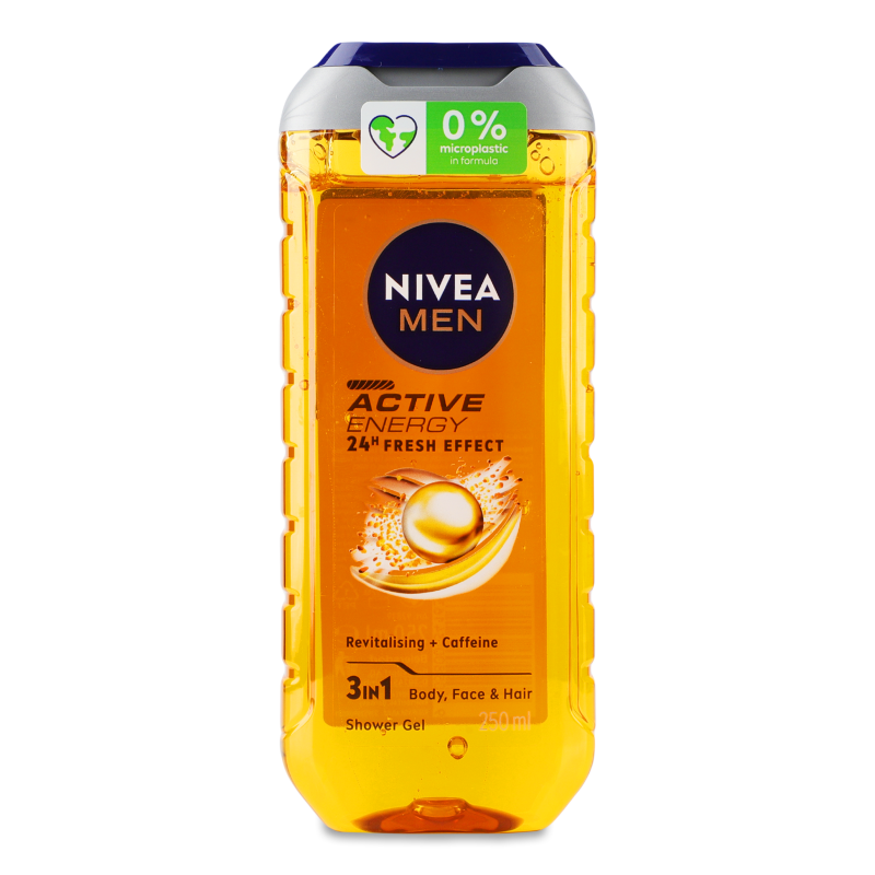Гель д/душу 3в1 Активна енергія 250мл Nivea