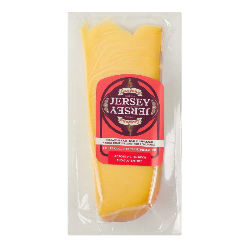 Сир 50% твердий витриманий Gouda Jersey Landana кг