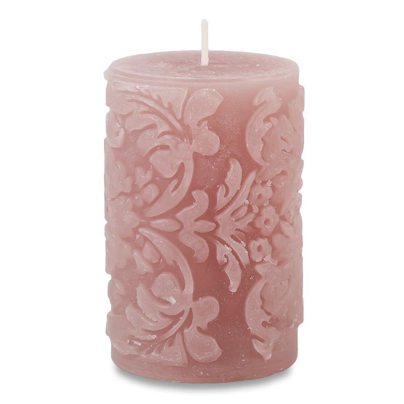 Свічка Барокко сіро-коричнева B*С07*10/1-7.2 Candy Light