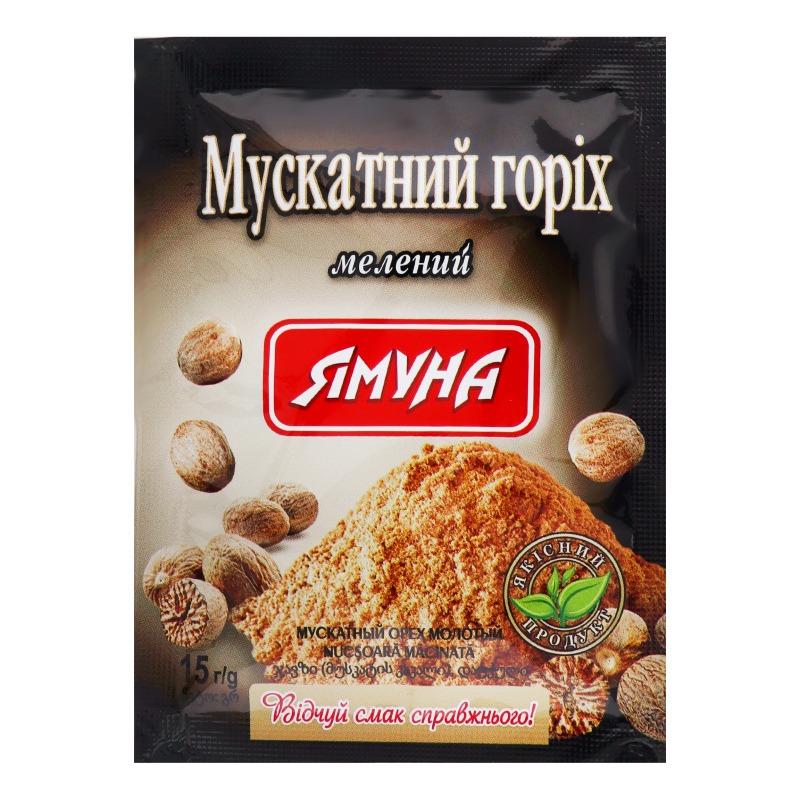 Орех мускатный молотый Ямуна м/у 15г Ямуна(4823079100343): купить в ...