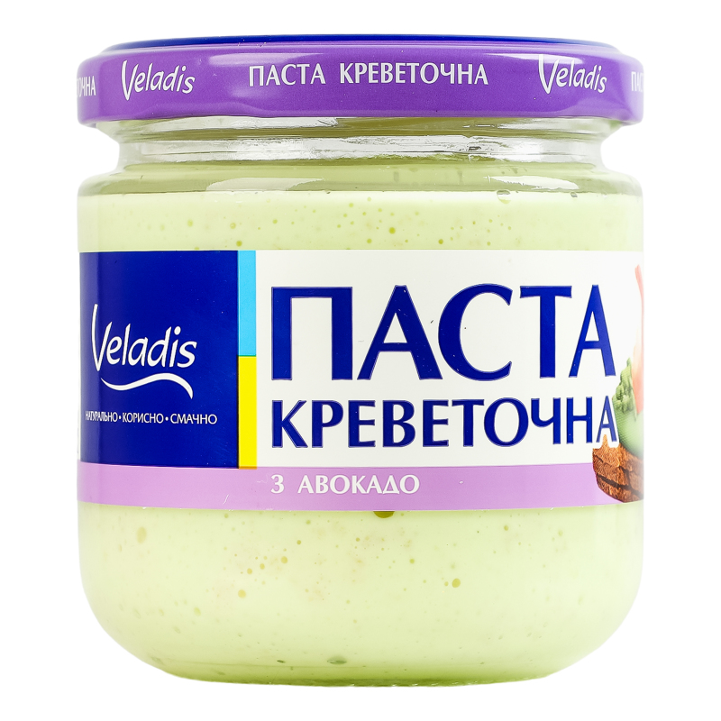 Паста креветочна з авокадо Veladis с/б