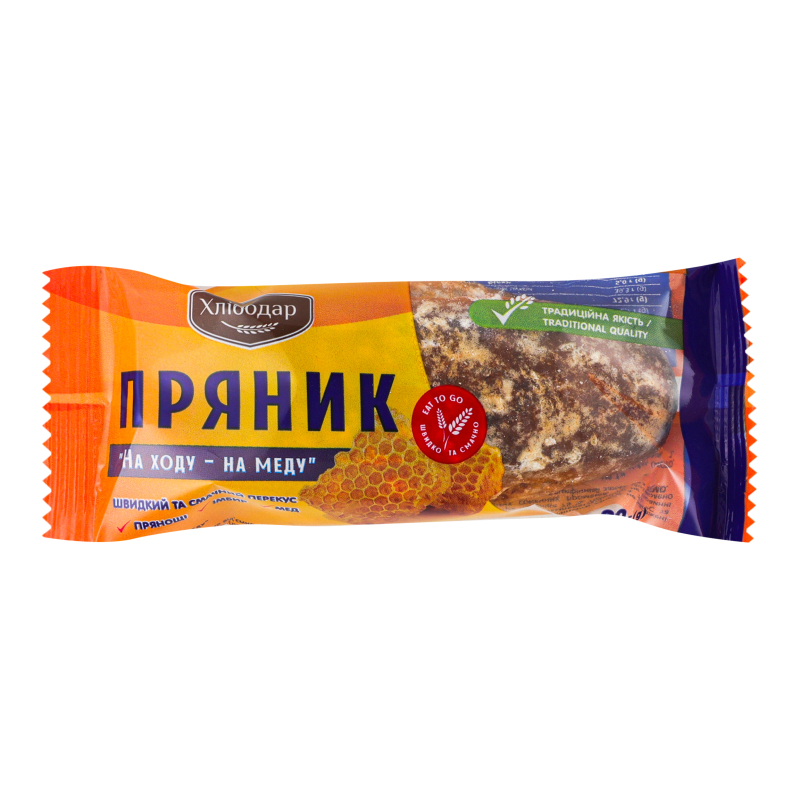 Пряник На ходу-на меду Хлібодар м/у