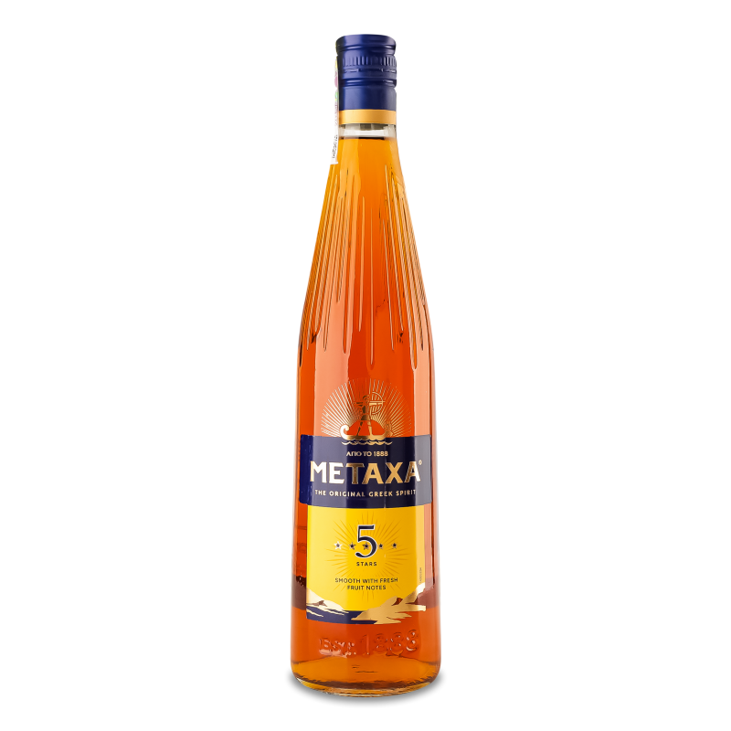 Напій алкогольний ***** 38% 0,7л Metaxa