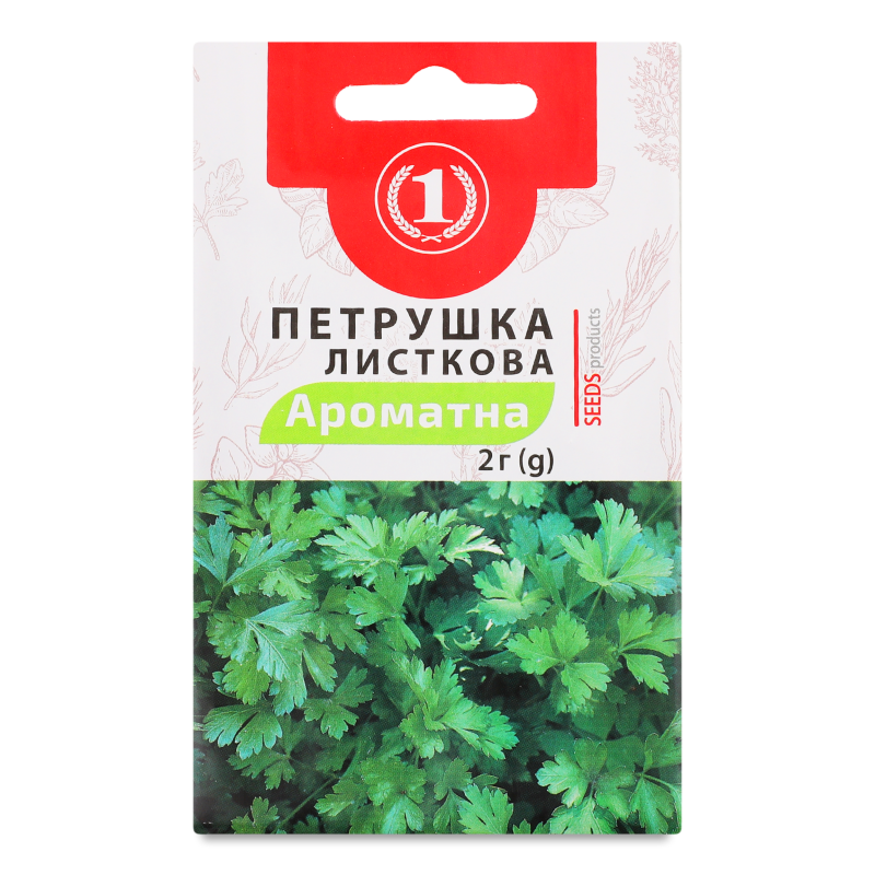 Насіння Петрушка листкова ароматна 2г ТМ “1”