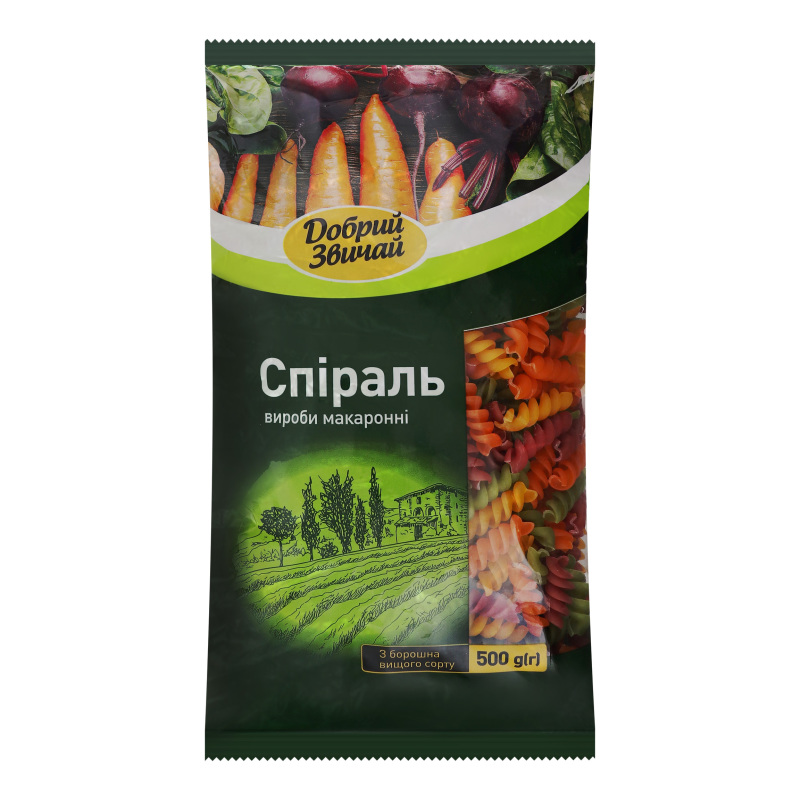 Вироби макаронні Спіраль Добрий звичай м/у