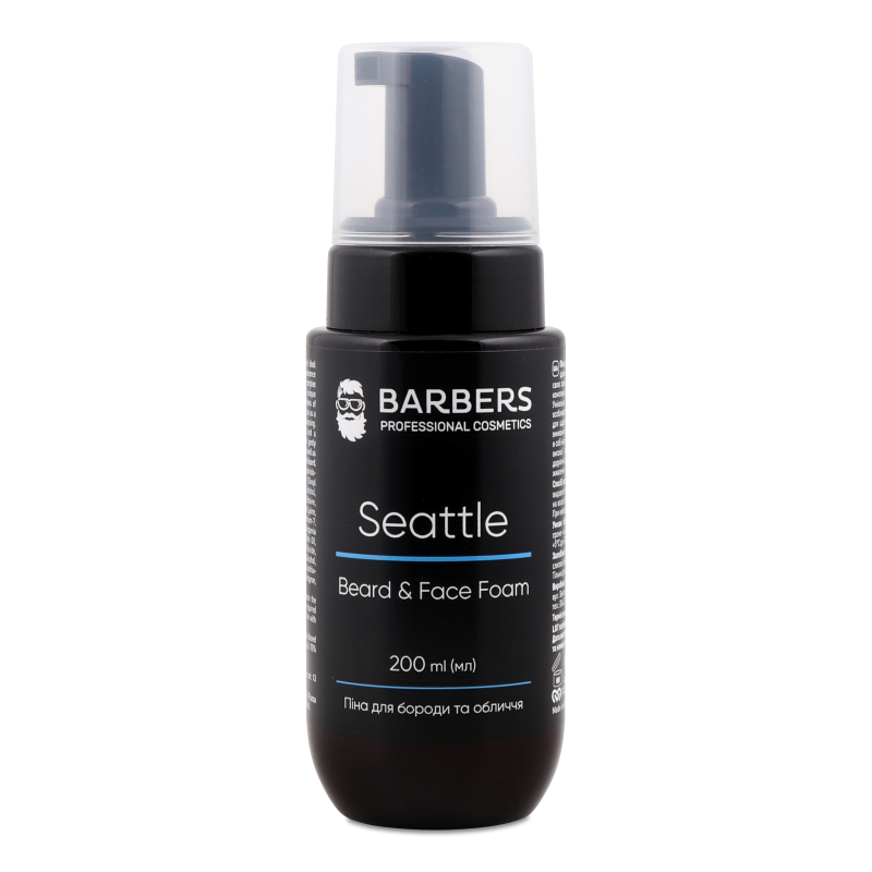 Піна д/бороди та обличчя Сіетл 200мл Барберс