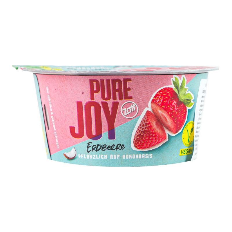 Йогурт кокосовий зі смаком полуниці Pure Joy ст