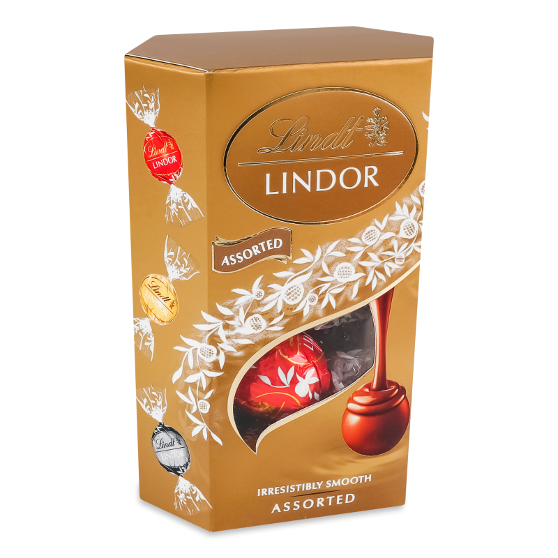Цукерки Ліндор Асорті 137г Ліндт