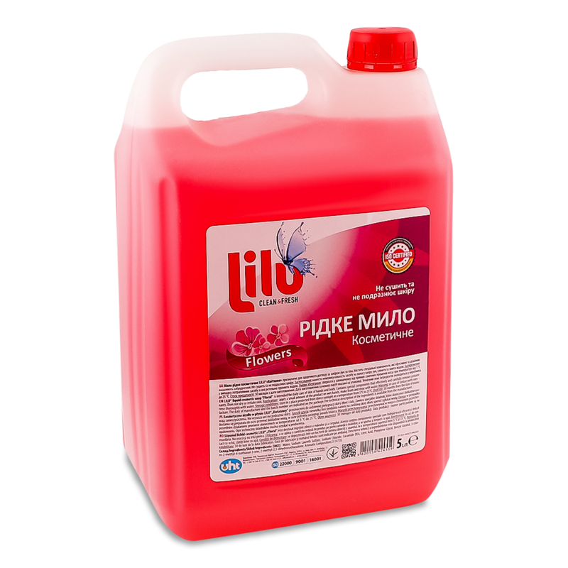 Мило рідке Квіткове косметичне 5л Лілу