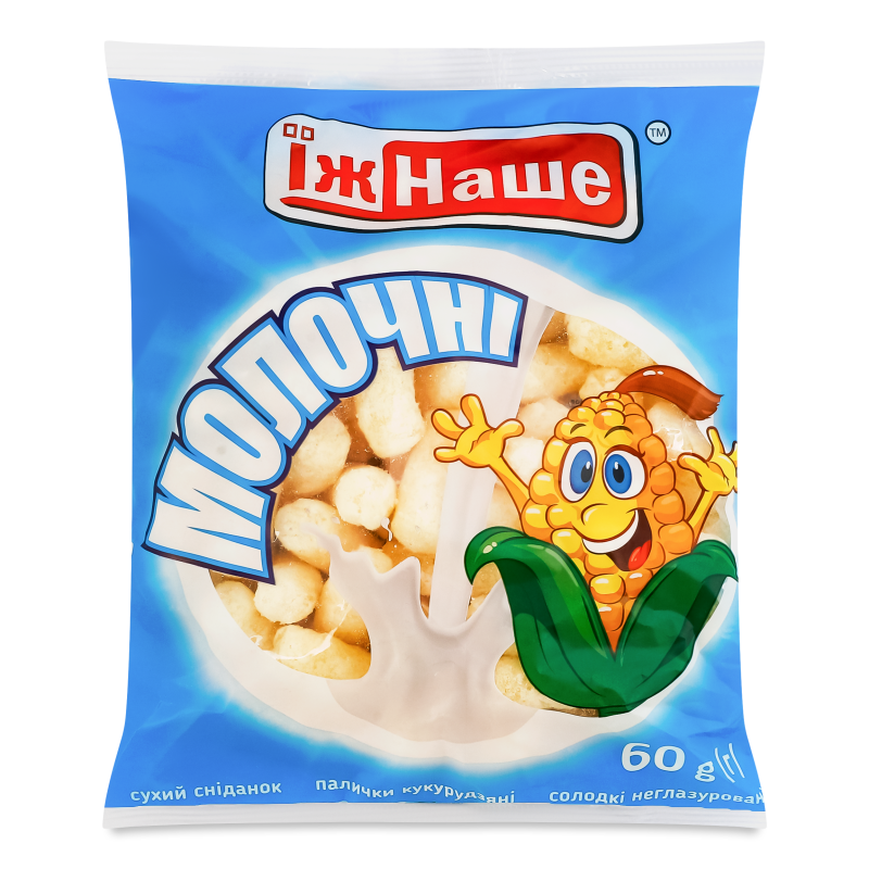 Палички кукурудзяні молочні 60г Їж наше