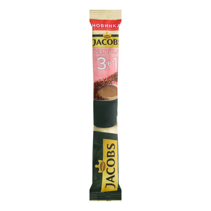 Напій кавовий розчинний 3в1 Vanilla Jacobs м/у