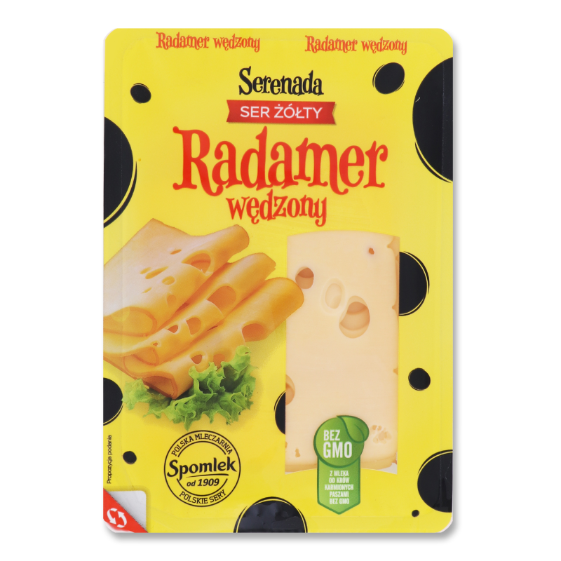Сир Радамер копчений нарізка 135г Серенада