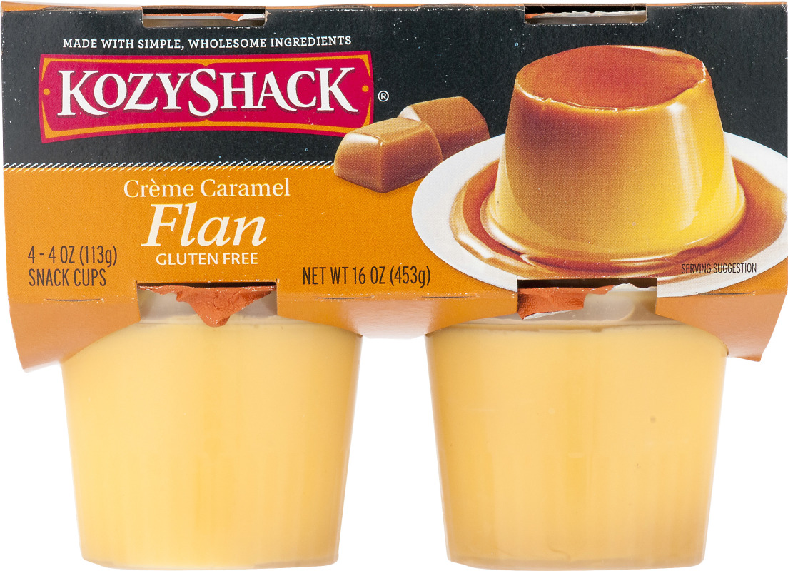 Kozy Shack Flan Creme Caramel - 4 CT Kozy Shack(73491024015