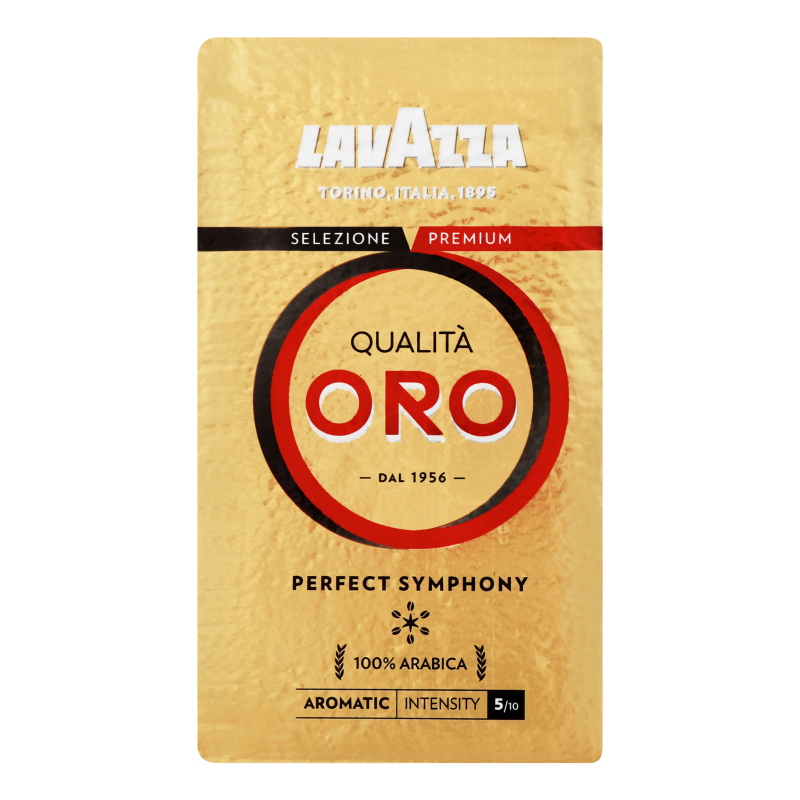 Кофе натуральный жареный молотый Qualita ORO Lavazza в/у 250г Lavazza ...