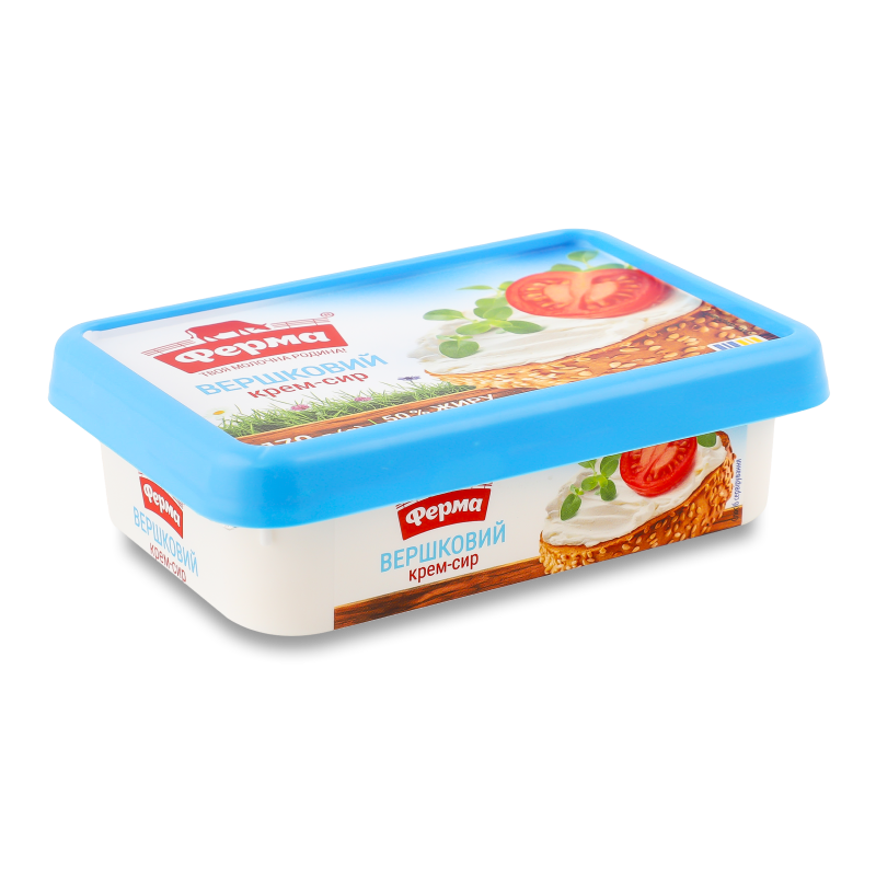 Крем-сир Вершковий 50% 170г ванночка Ферма