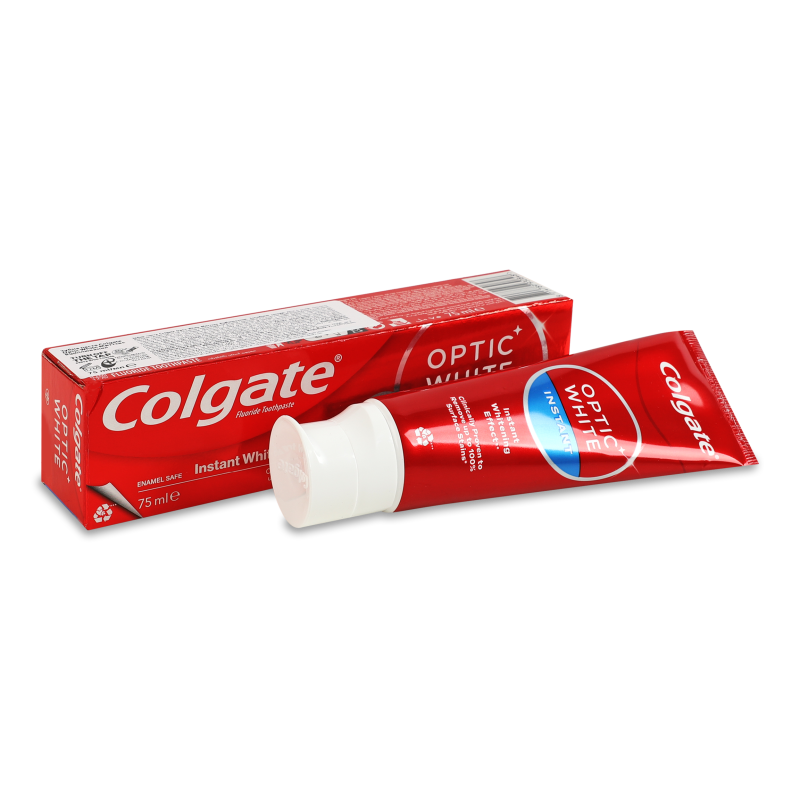 Паста зубна Optic White Миттєве відбілювання 75мл Colgate