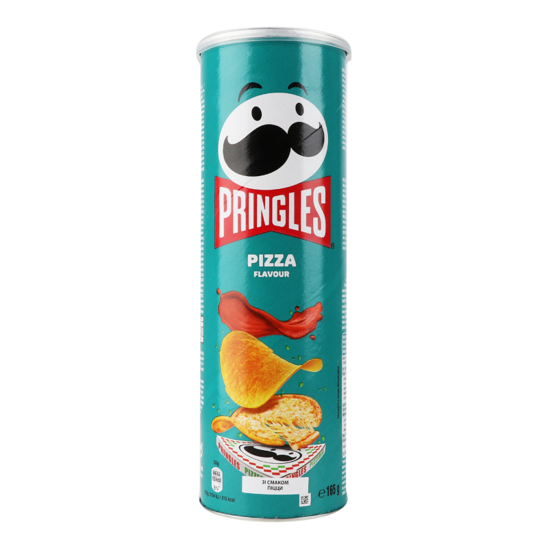 Чипсы картофельные Pizza Pringles тубус 165г Pringles(5053990151035 ...