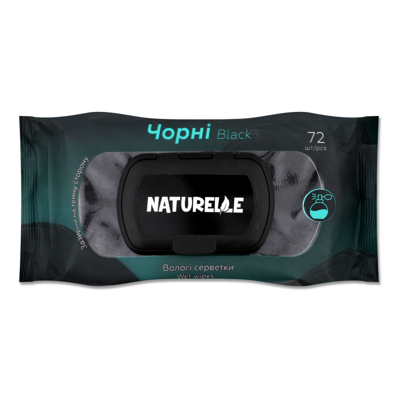 Серветки вологі Класік універсальні 72шт з клапаном Натурель