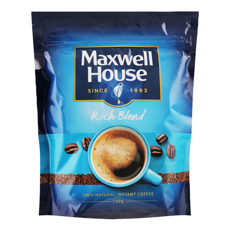Кофе натуральный растворимый сублимированный Rich Blend Maxwell House д ...
