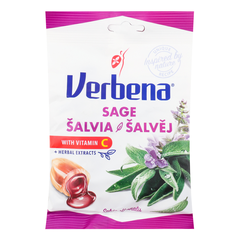 Цукерки м'які з шавлією та вітаміном C Verbena м/у