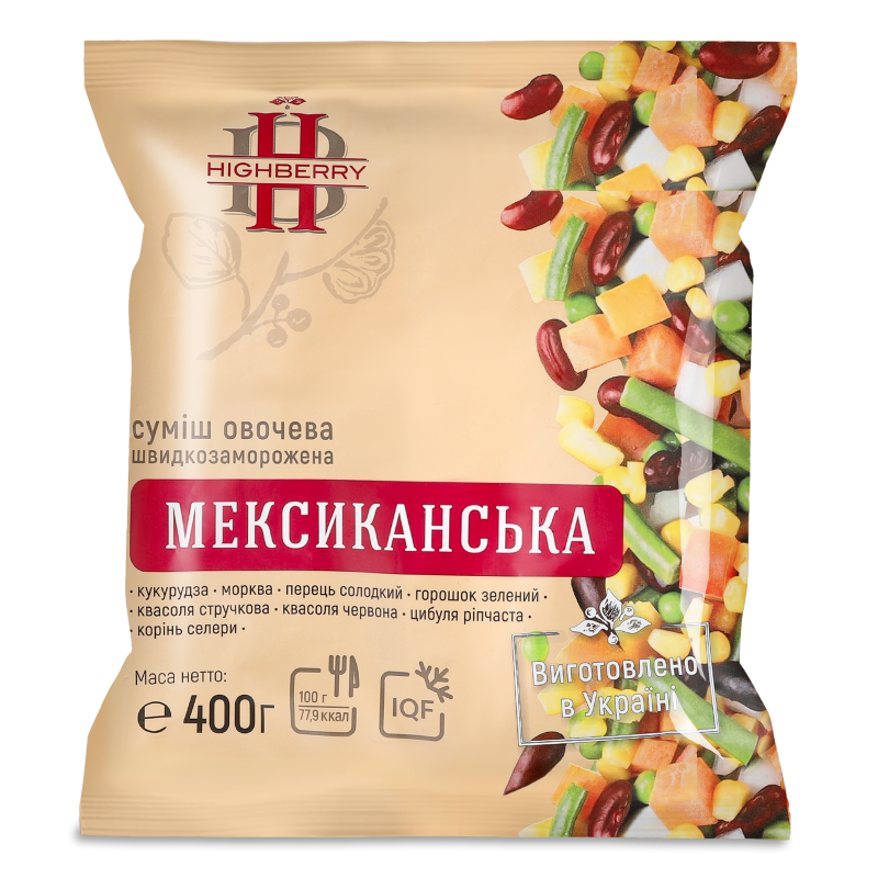 Суміш Мексиканська с/м 400г Highberry