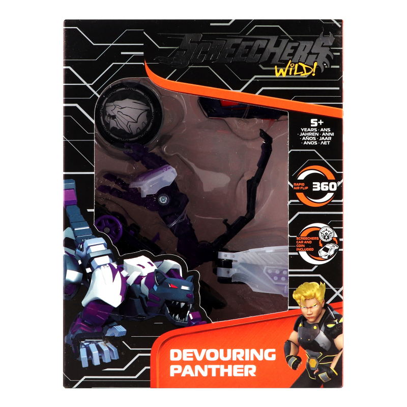 Машинка-трансформер для детей от 5лет №EU685103 Devouring Panther
