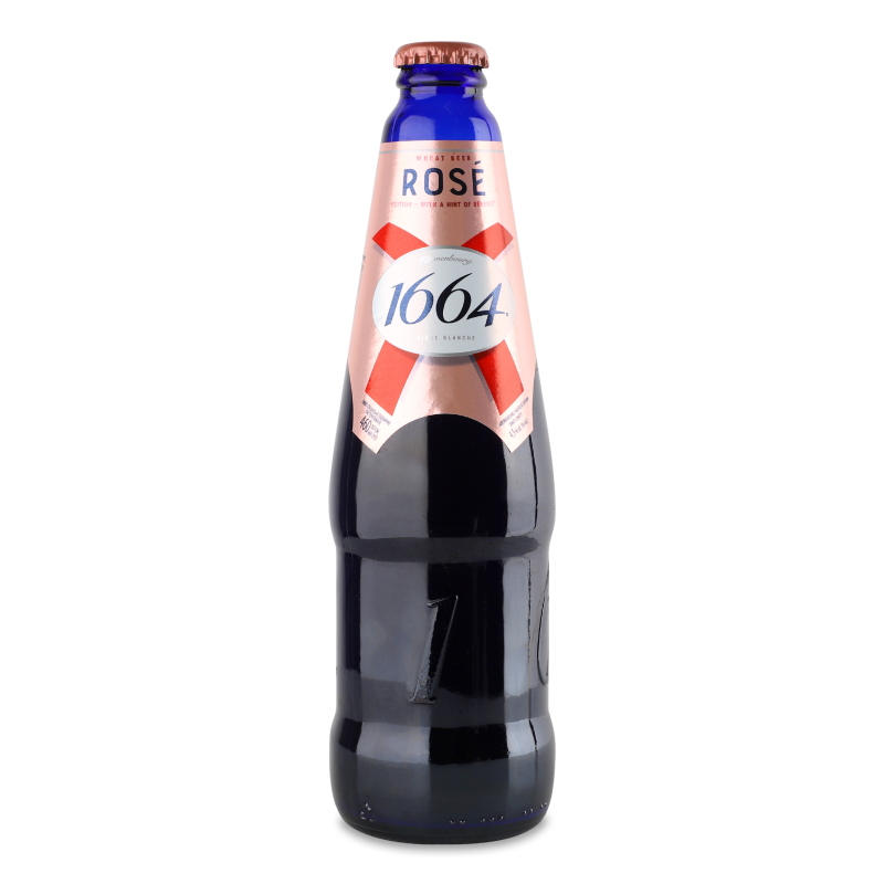 Пиво Rose пшеничне 4,5% 0,46л скло Kronenbourg 1664