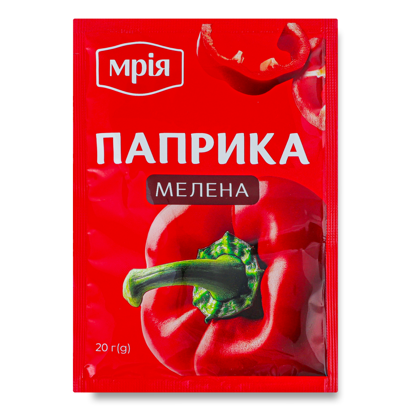 Перець Паприка мелена 20г Мрія