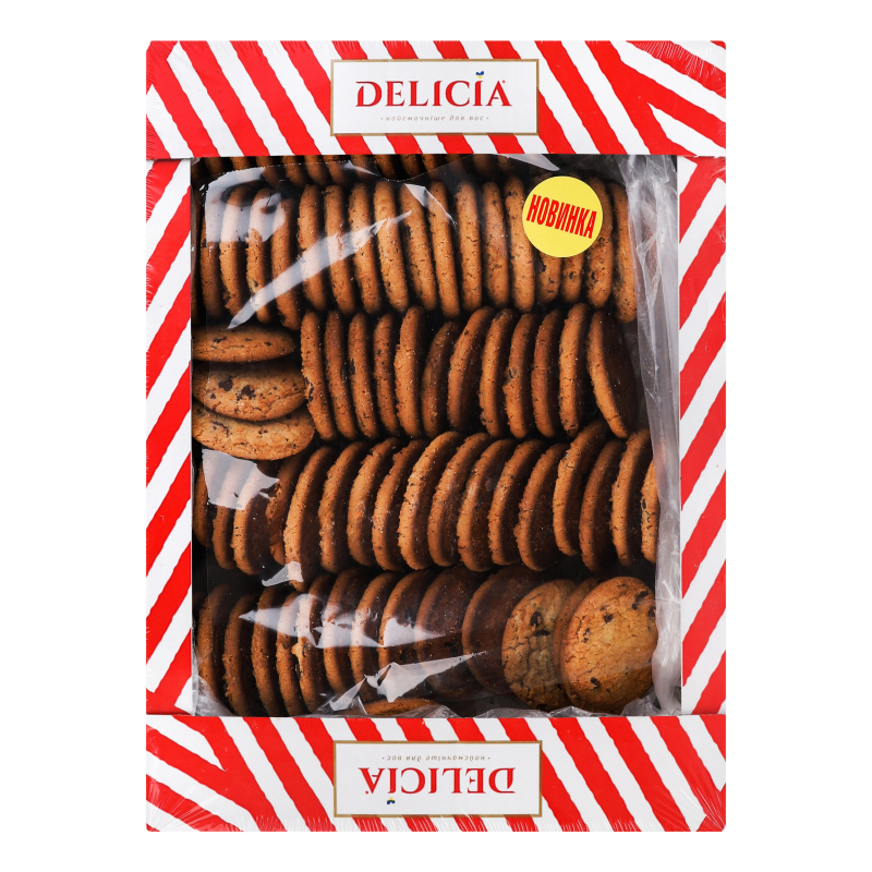 Печиво здобне зі шматочками шоколаду Феліція Delicia кг