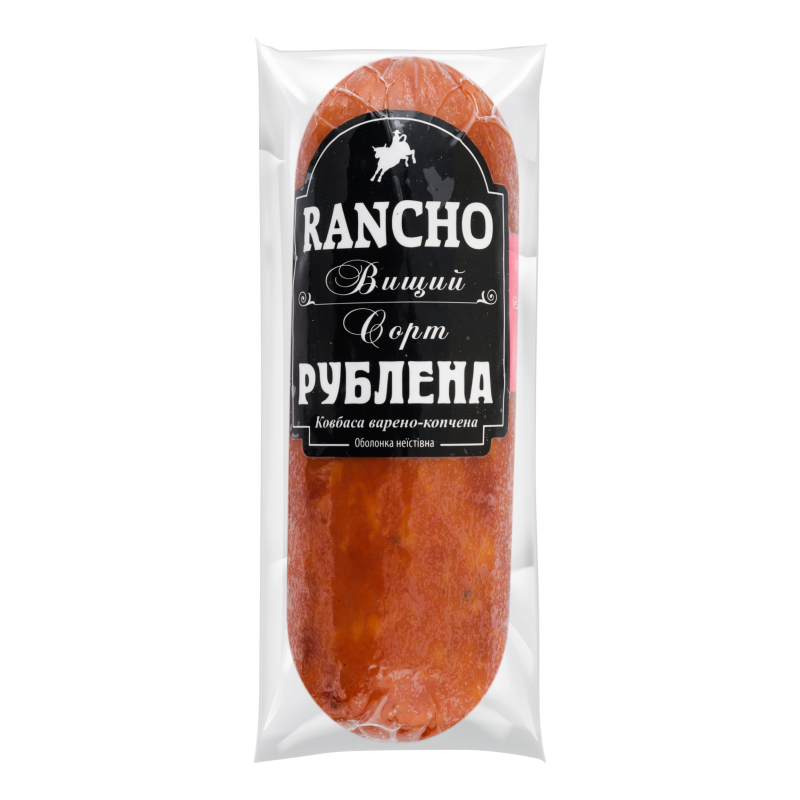 Ковбаса Рублена Rancho в/к в/у