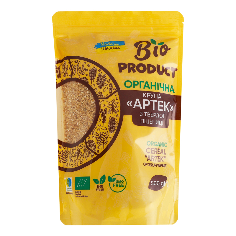 Крупа з твердої пшениці органічна Артек Galeks-Agro д/п